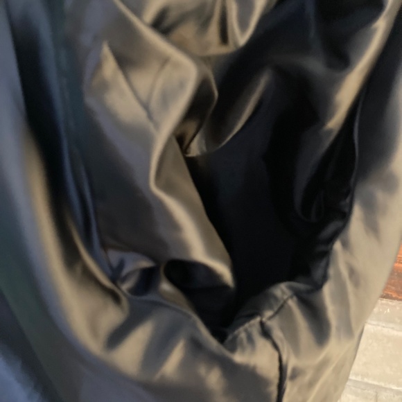 Olympia LTD faux fur black jacket- Sz M- Classic coat silhouette - Picture 8 of 8